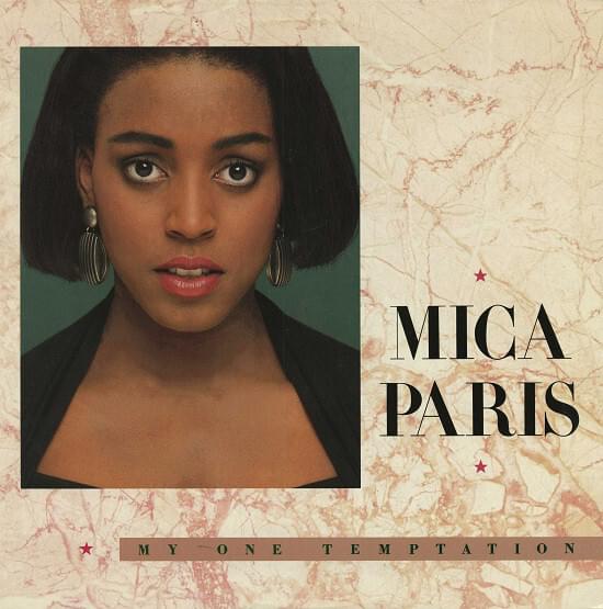 Album cover art for "My One Temptation" by Mica Paris