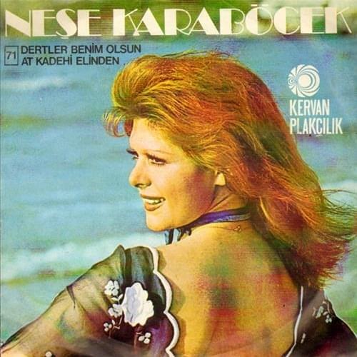 Album cover art for "At Kadehi Elinden" by Orhan Gencebay