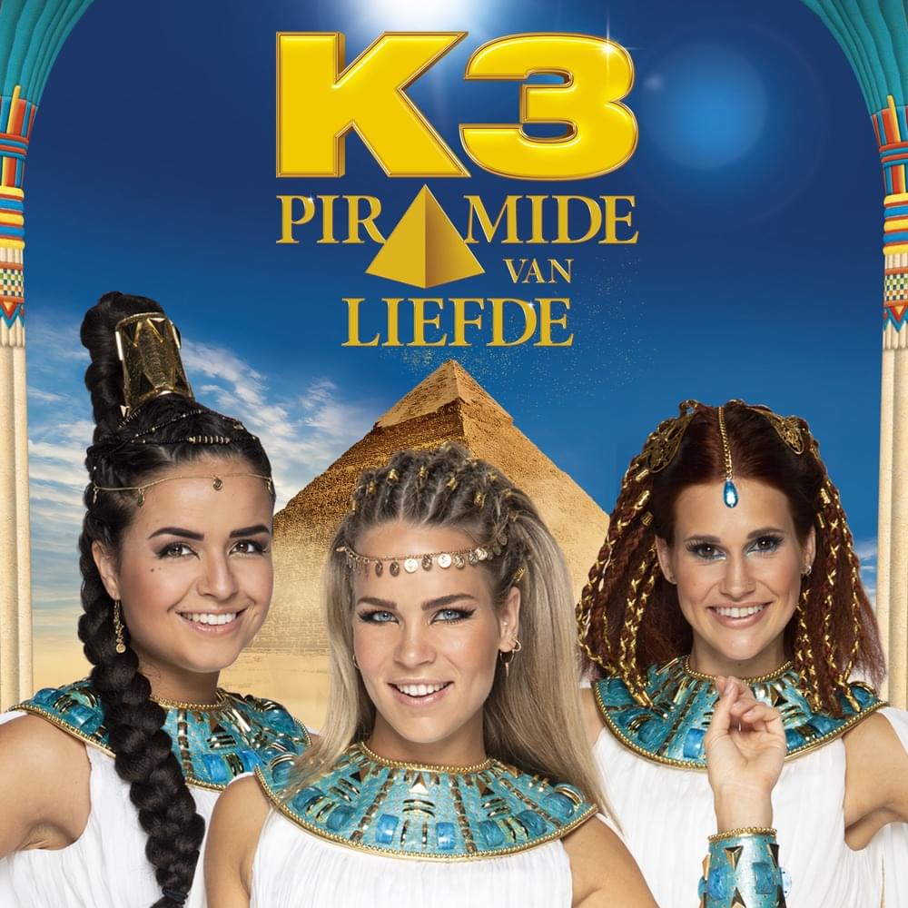Album cover art for "Piramide van liefde" by K3
