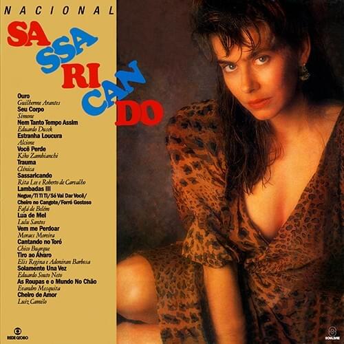 Album cover art for "Sassaricando" by Rita Lee