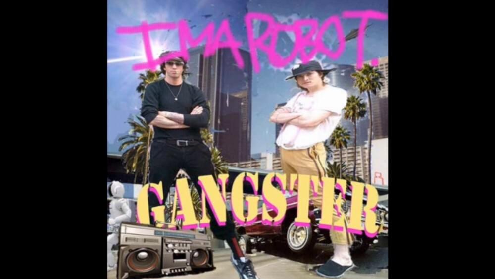Album cover art for "Gangster" by Ima Robot