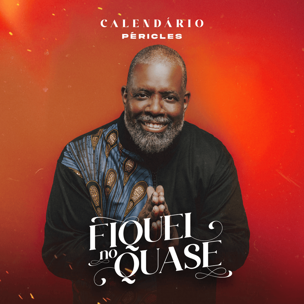 Album cover art for "Fiquei no Quase" by Péricles