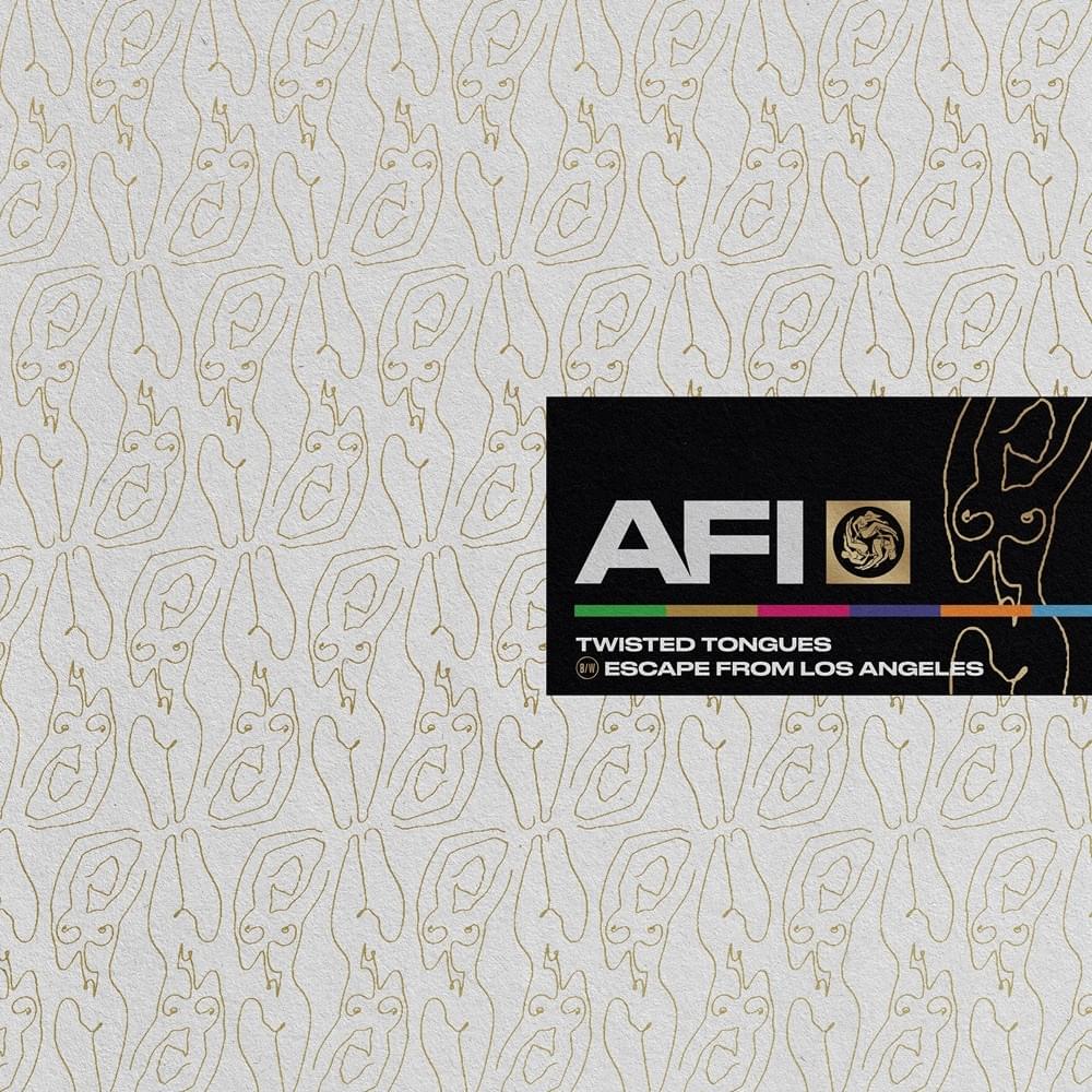Album cover art for "Twisted Tongues" by AFI
