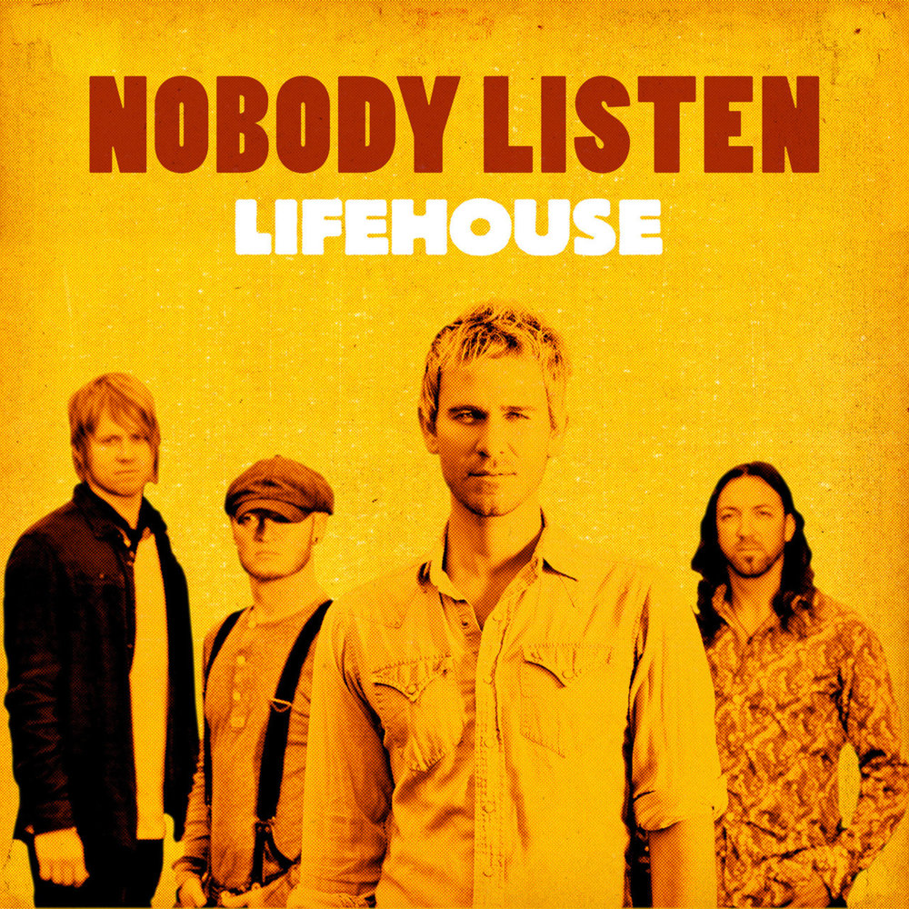 Album cover art for "Nobody Listen" by Lifehouse