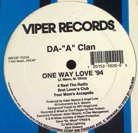 Album cover art for "One Way Love ’94" by Da A Clan