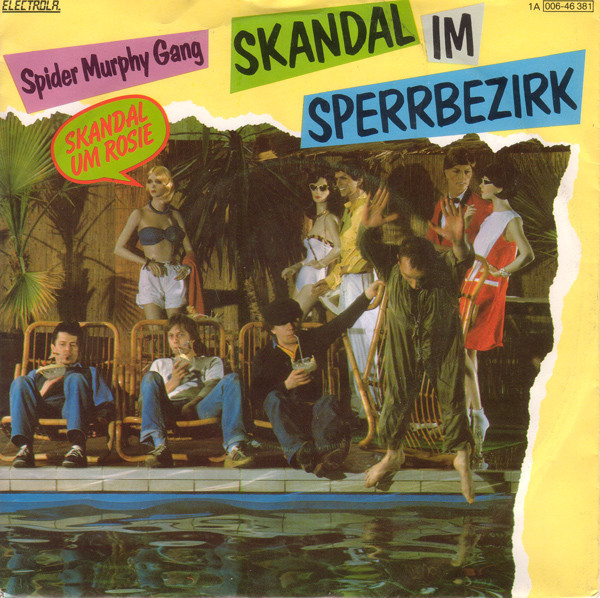 Album cover art for "Skandal im Sperrbezirk" by Spider Murphy Gang