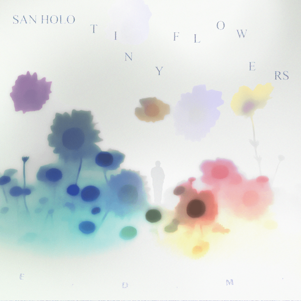 Album cover art for "TINY FLOWERS" by San Holo