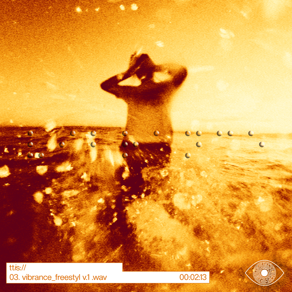 Album cover art for "vibrance_freestyl v.1.wav" by GOON DES GARCONS*