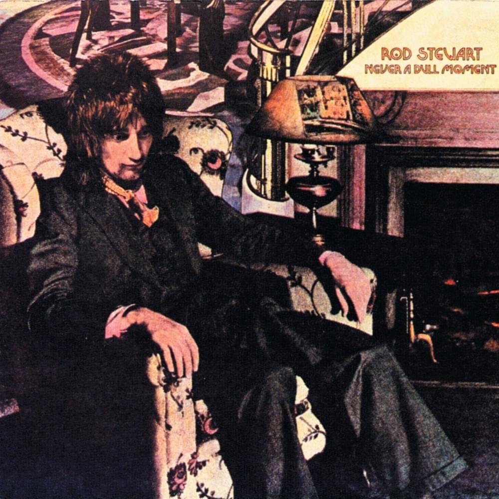 Album cover art for "True Blue" by Rod Stewart