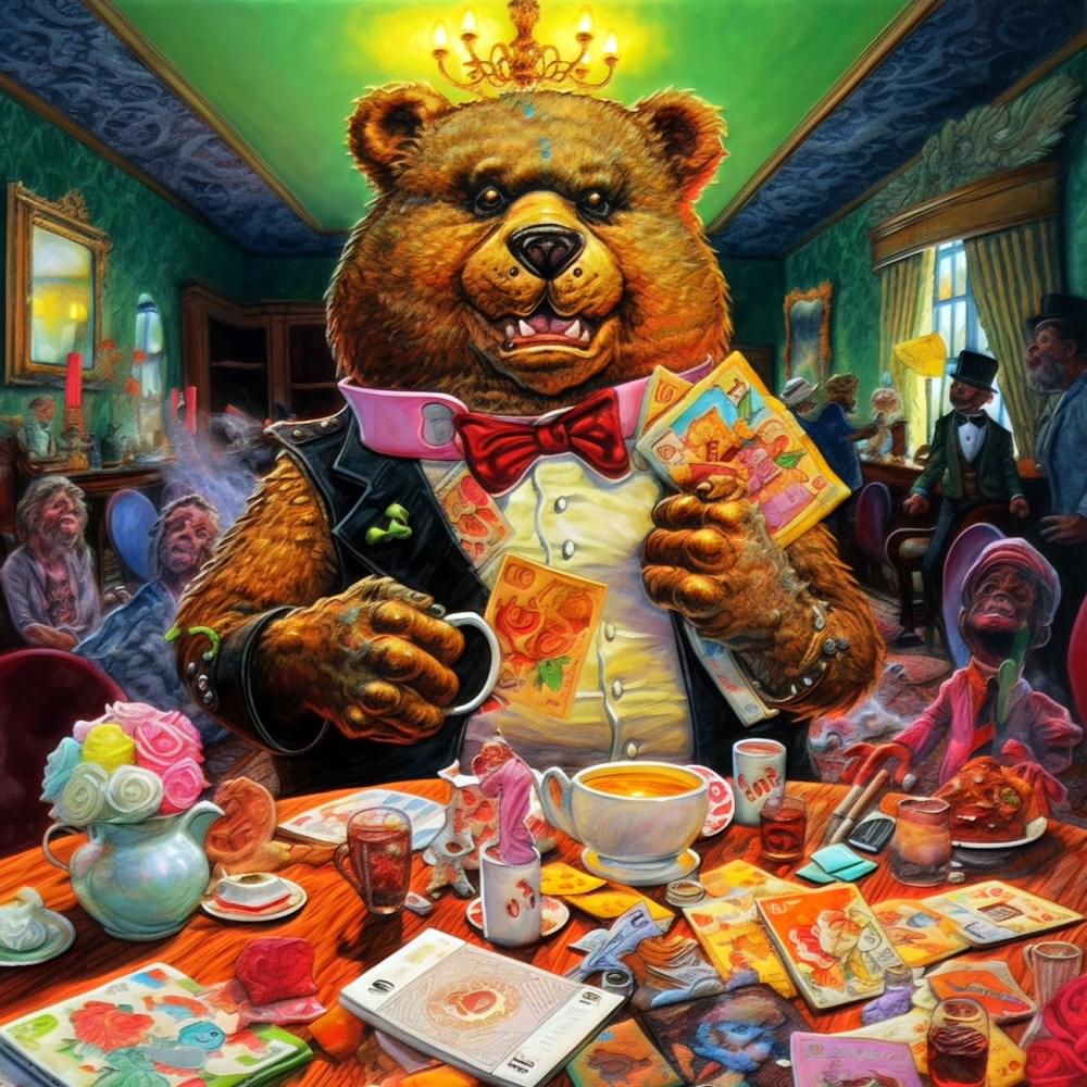 Album cover art for "Funds" by BEAR1BOSS