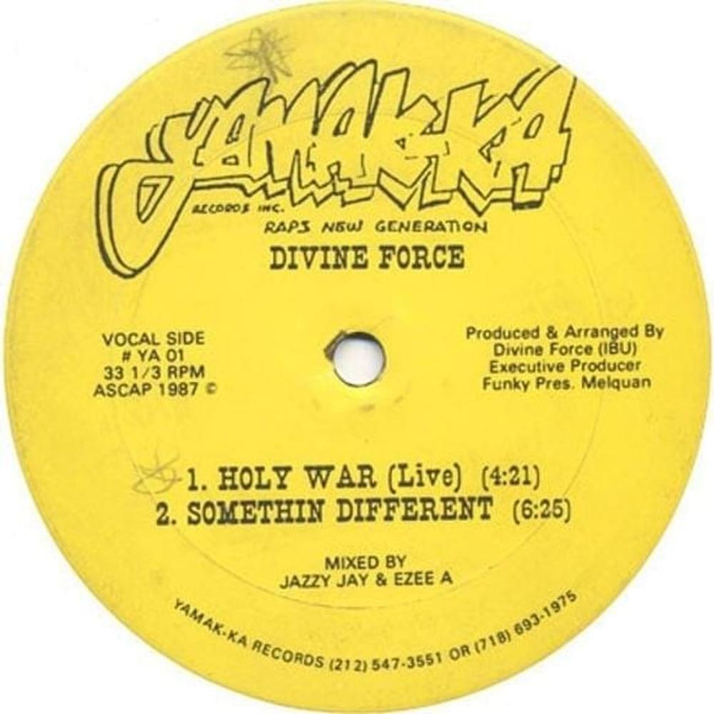 Album cover art for "Holy War (Live)" by Rawkus Records