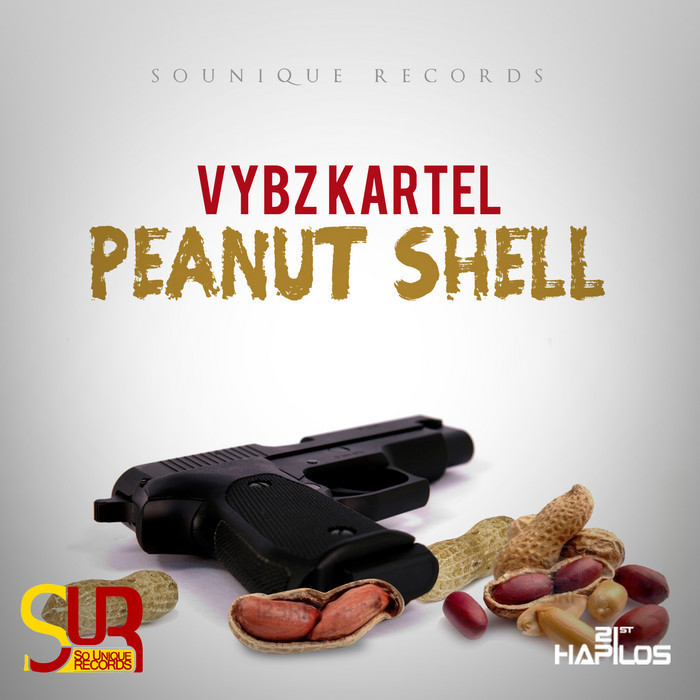 Album cover art for "Peanut Shell" by Vybz Kartel
