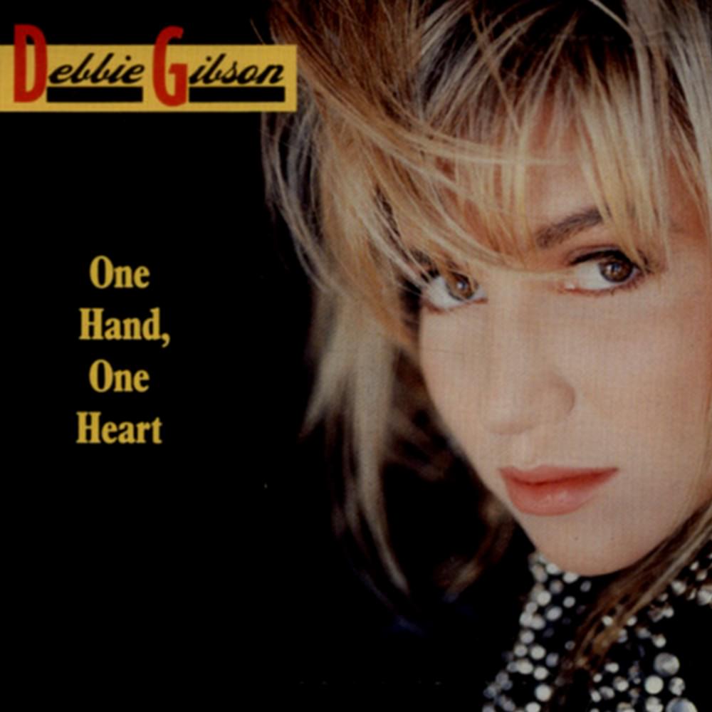 Album cover art for "One Hand, One Heart" by Debbie Gibson