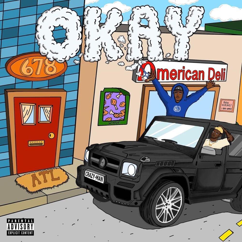 Album cover art for "Okay" by SWAVAY