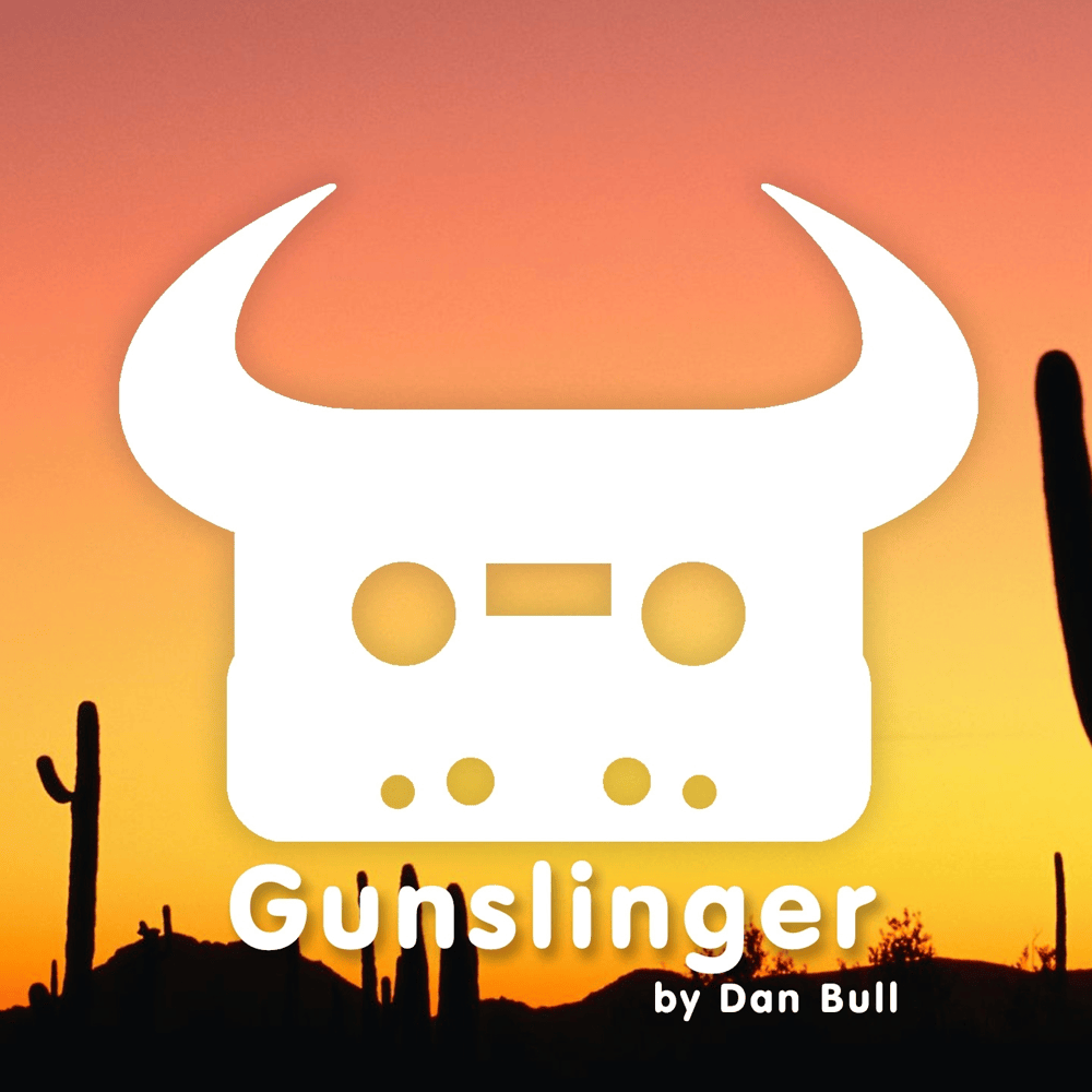 Album cover art for "Gunslinger" by Dan Bull
