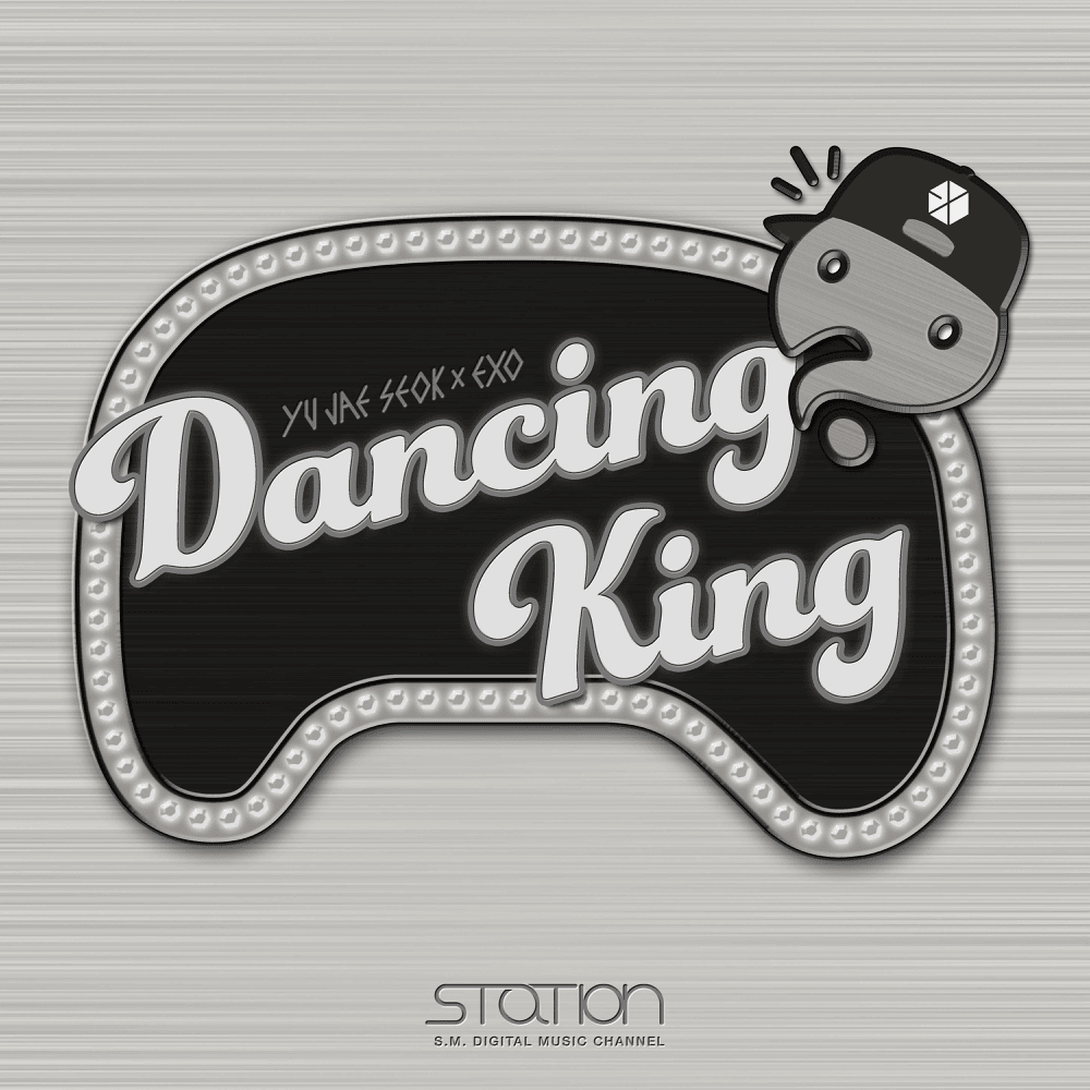 Album cover art for "Dancing King" by Yoo Jae Suk (유재석)