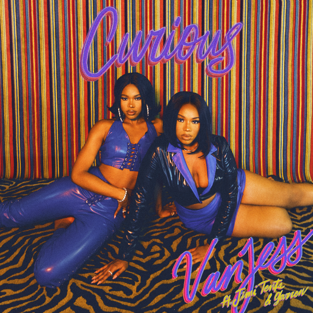 Album cover art for "Curious" by VanJess & GARREN & Jimi Tents