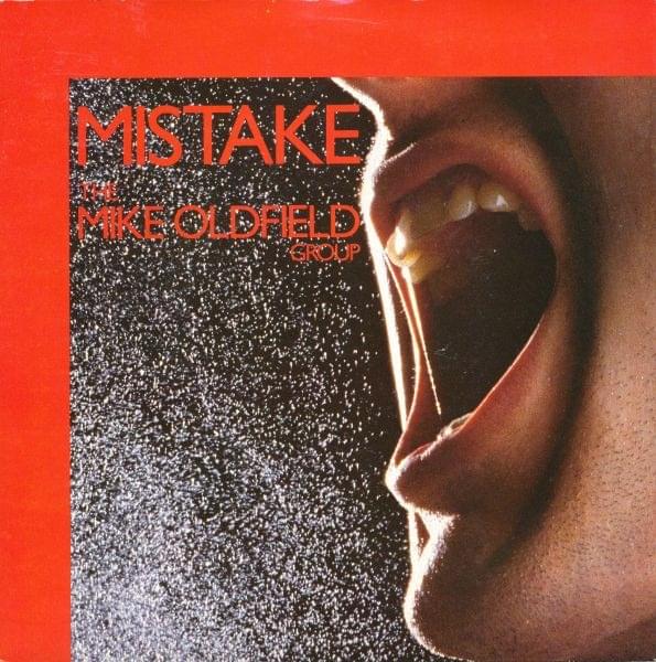 Album cover art for "Mistake" by Mike Oldfield