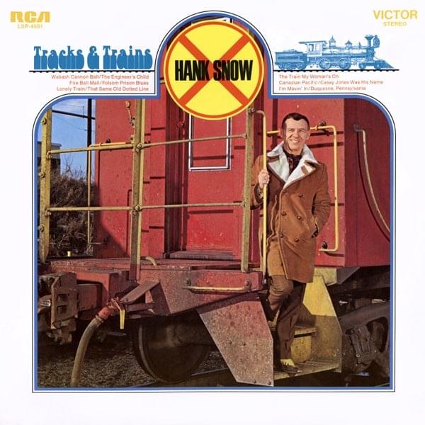 Album cover art for "Folsom Prison Blues" by Hank Snow