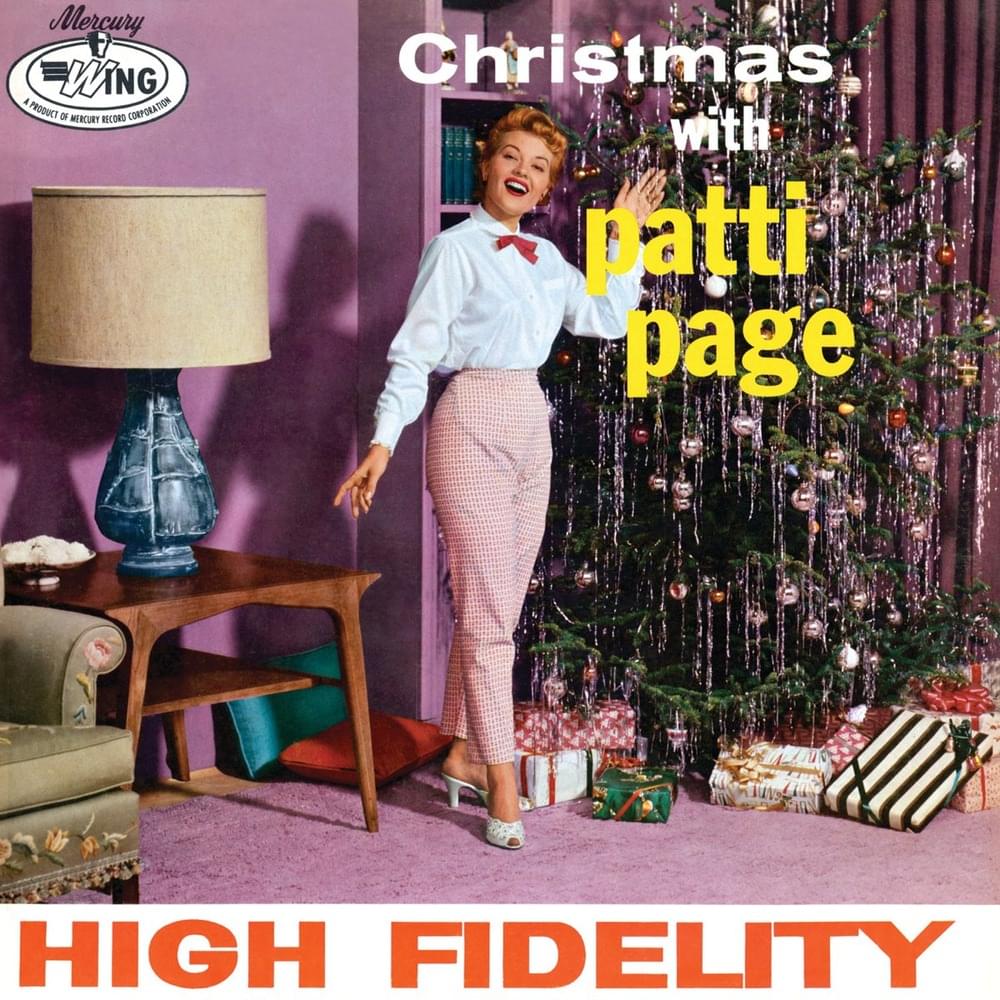 Album cover art for "Christmas Bells" by Patti Page