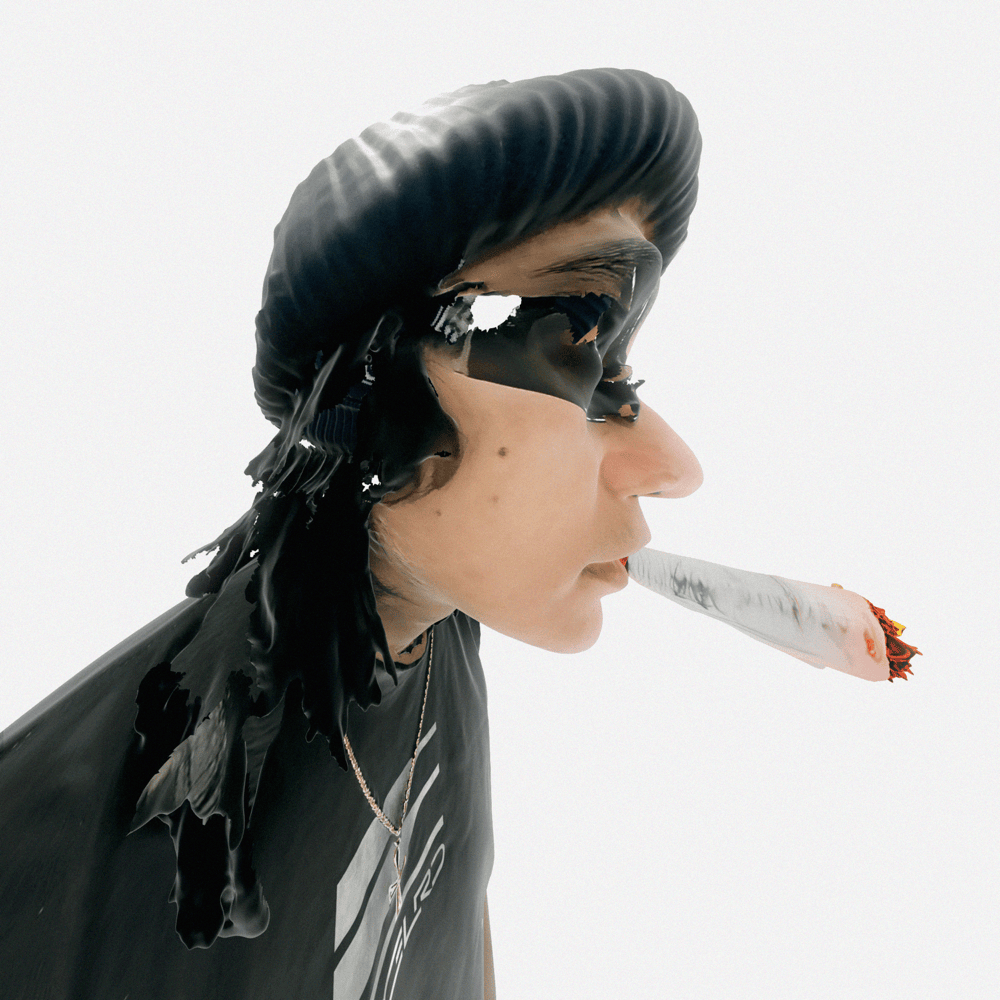Album cover art for "Satan’s Son" by Eyedress & Matt Sweeney