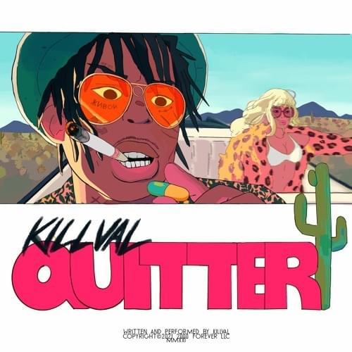 Album cover art for "Quitter" by Killval