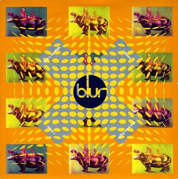Album cover art for "She’s So High" by Blur