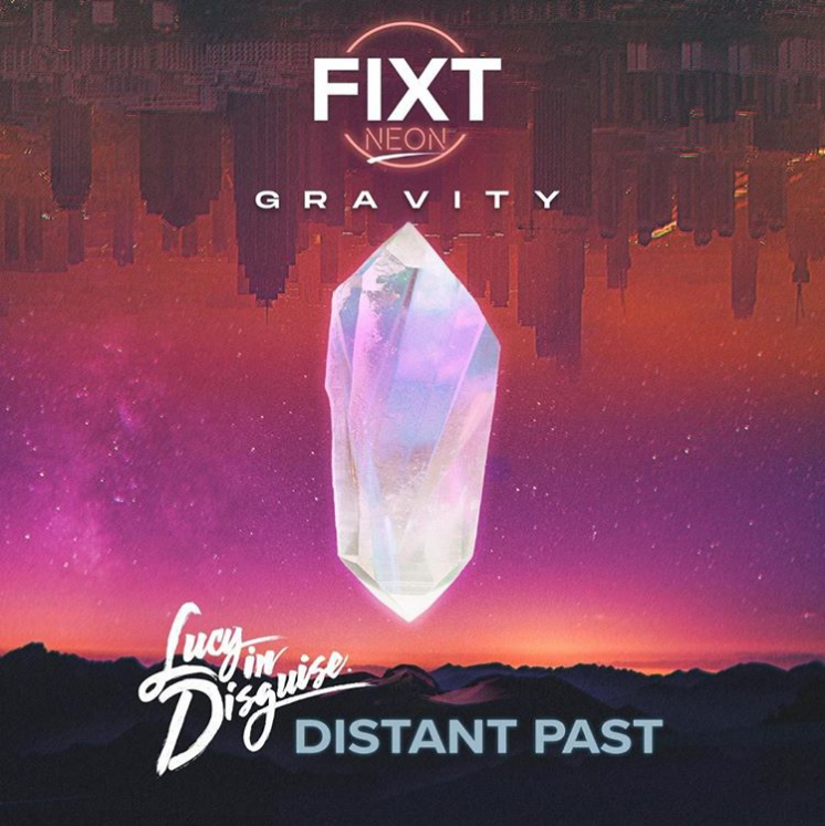 Album cover art for "Distant Past" by Lucy in Disguise