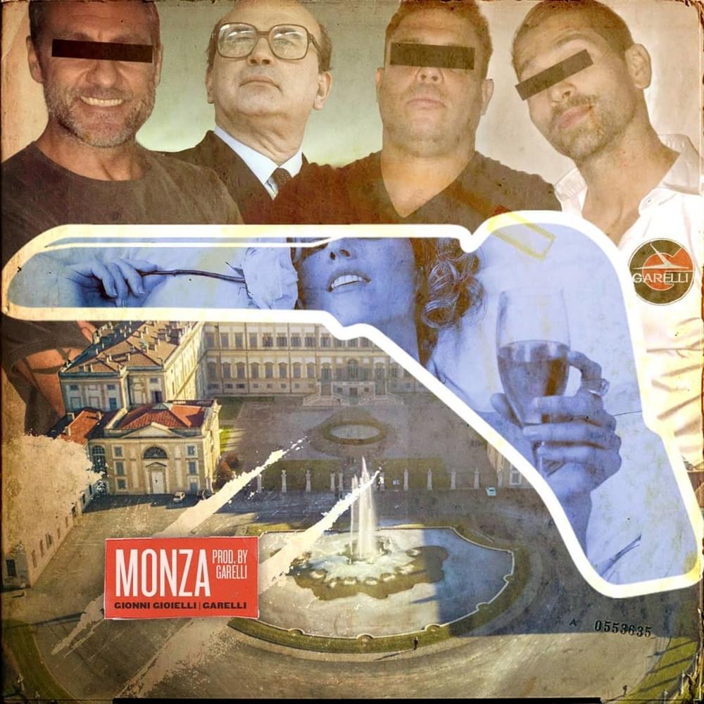 Album cover art for "Monza" by Gionni Gioielli & Garelli