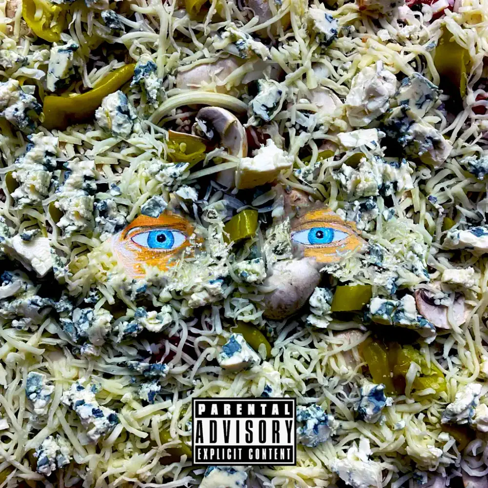 Album cover art for "OON FANTASIA-PIZZA" by Eevil Stöö