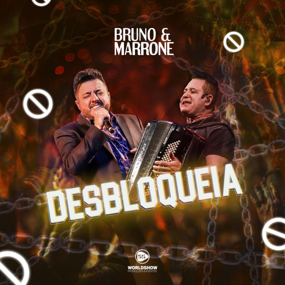Album cover art for "Desbloqueia" by Bruno e Marrone
