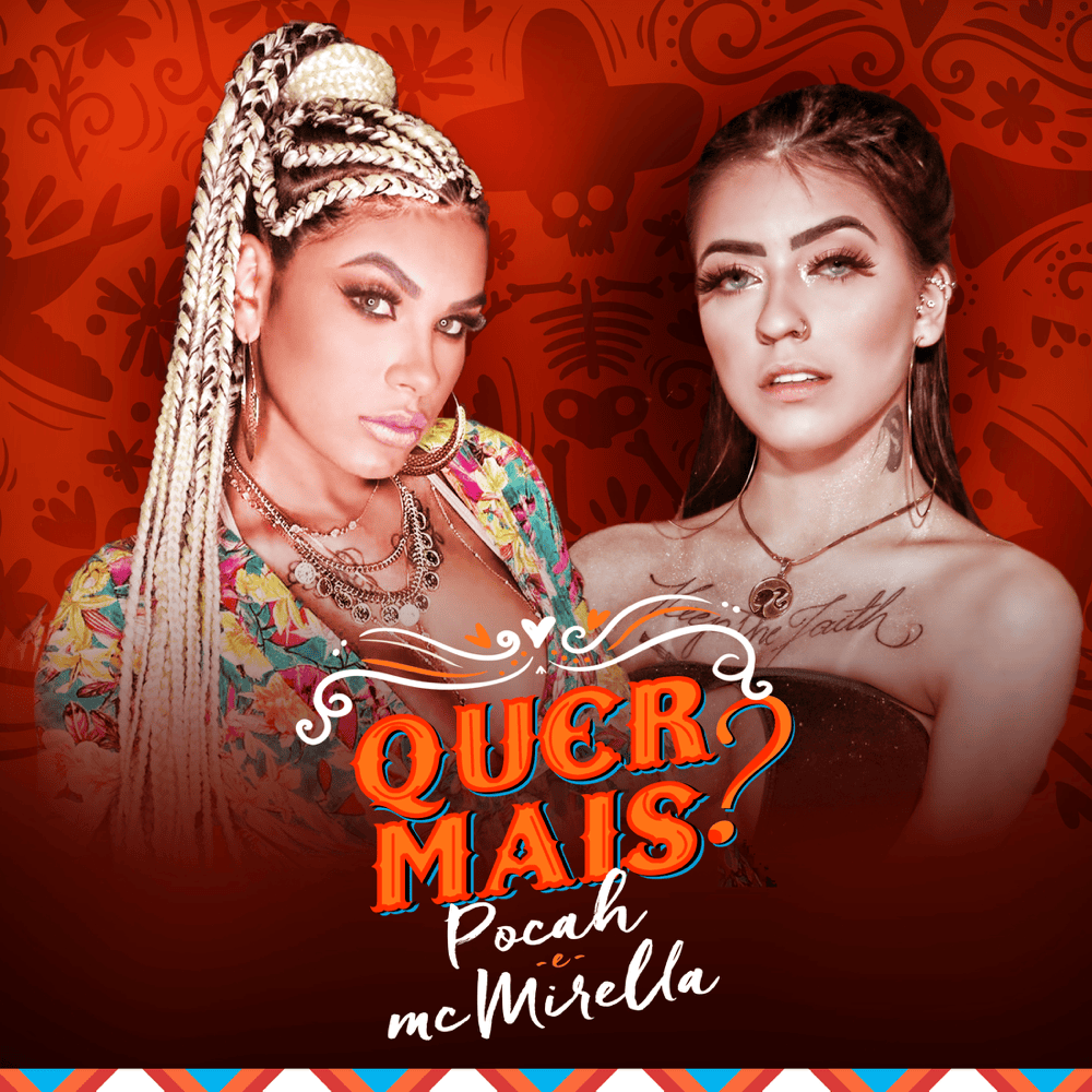 Album cover art for "Quer mais?" by POCAH