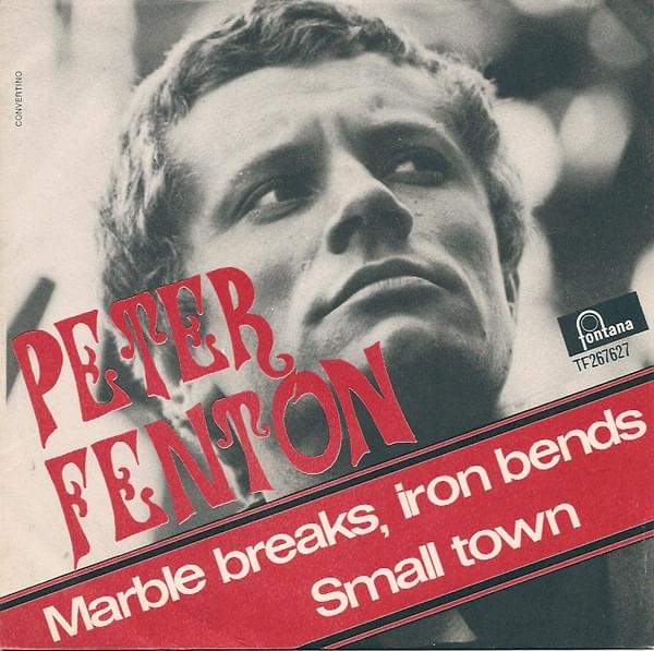 Album cover art for "Small Town" by Peter Fenton (UK)