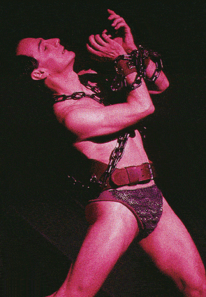 Album cover art for "Harry Houdini, Master Escapist" by Jim Corti & Alex Strange & Marin Mazzie