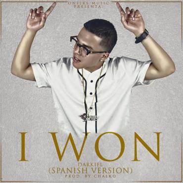 Album cover art for "I Won" by Darkiel