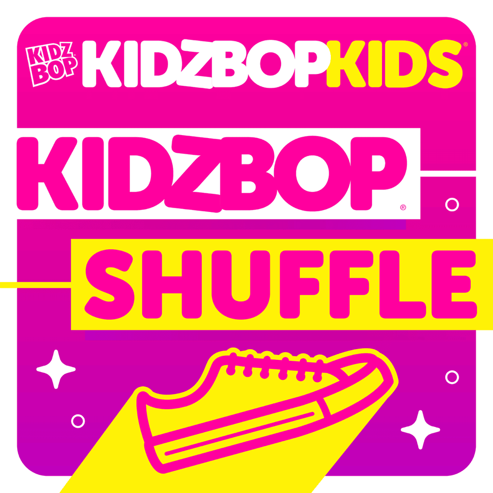 Album cover art for "Kidz Bop Shuffle" by KIDZ BOP Kids