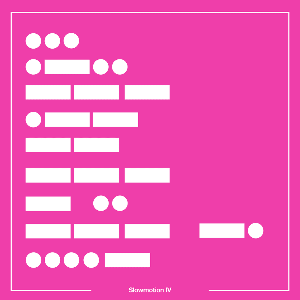 Album cover art for "Slowmotion IV" by Solarstone & Orkidea