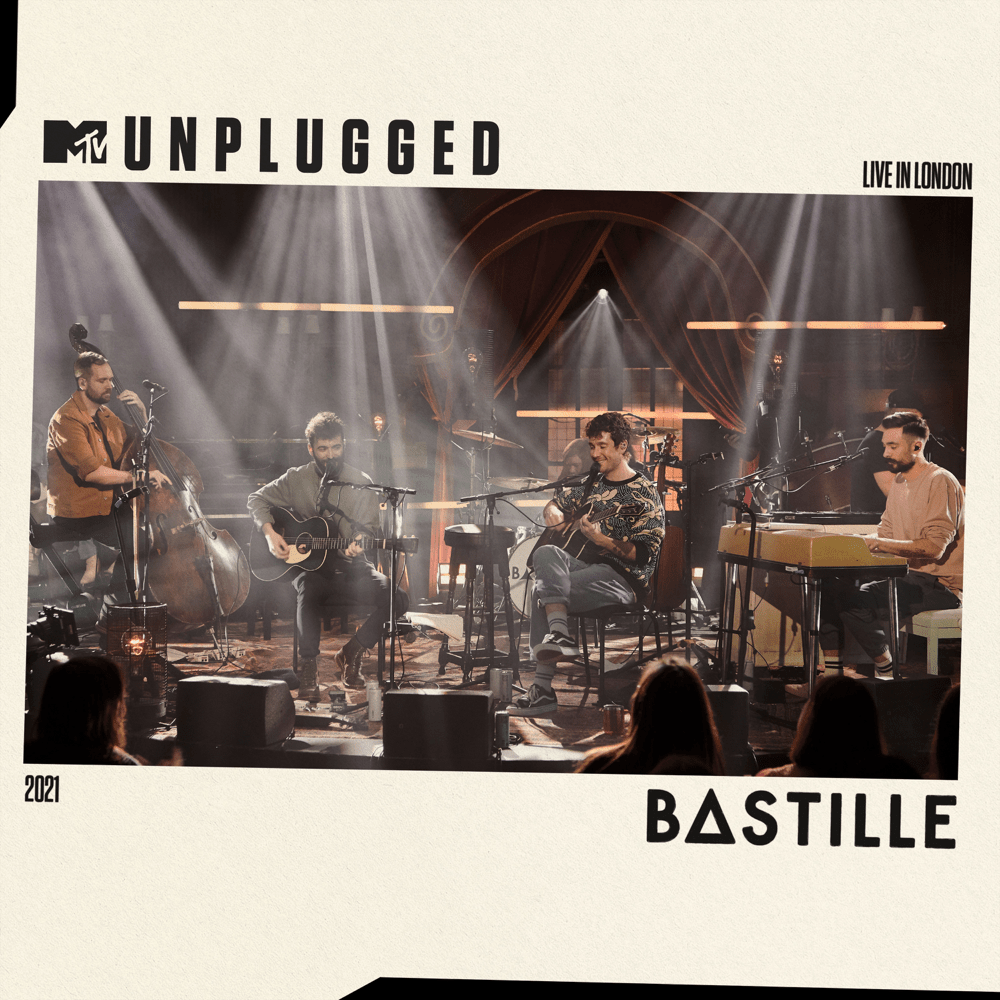 Album cover art for "Quarter Past Midnight (MTV Unplugged)" by Bastille