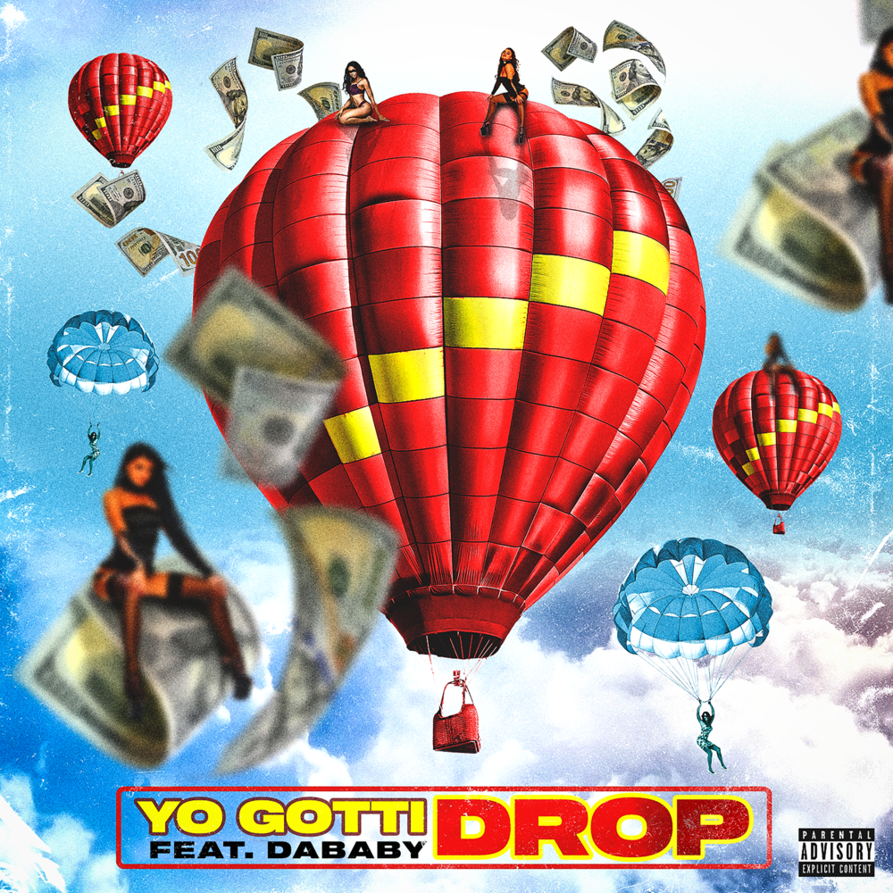 Album cover art for "Drop" by Yo Gotti & DaBaby