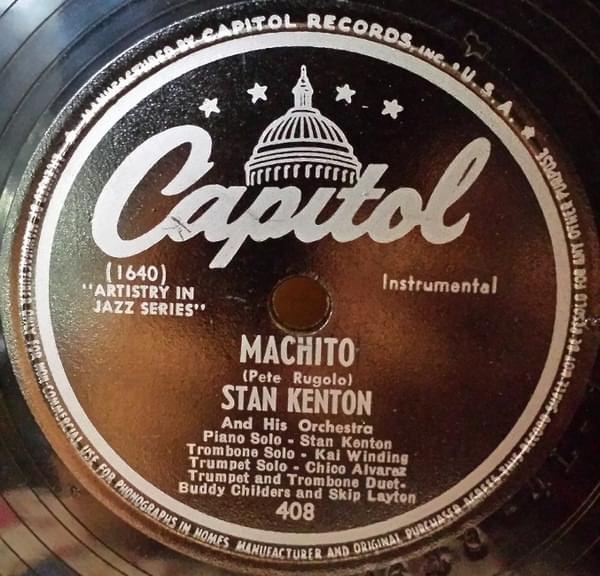 Album cover art for "Machito" by Stan Kenton
