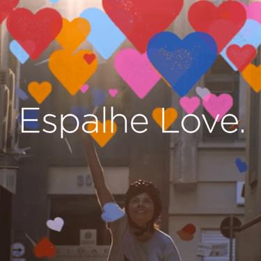 Album cover art for "Espalhe Amor" by ANAVITÓRIA