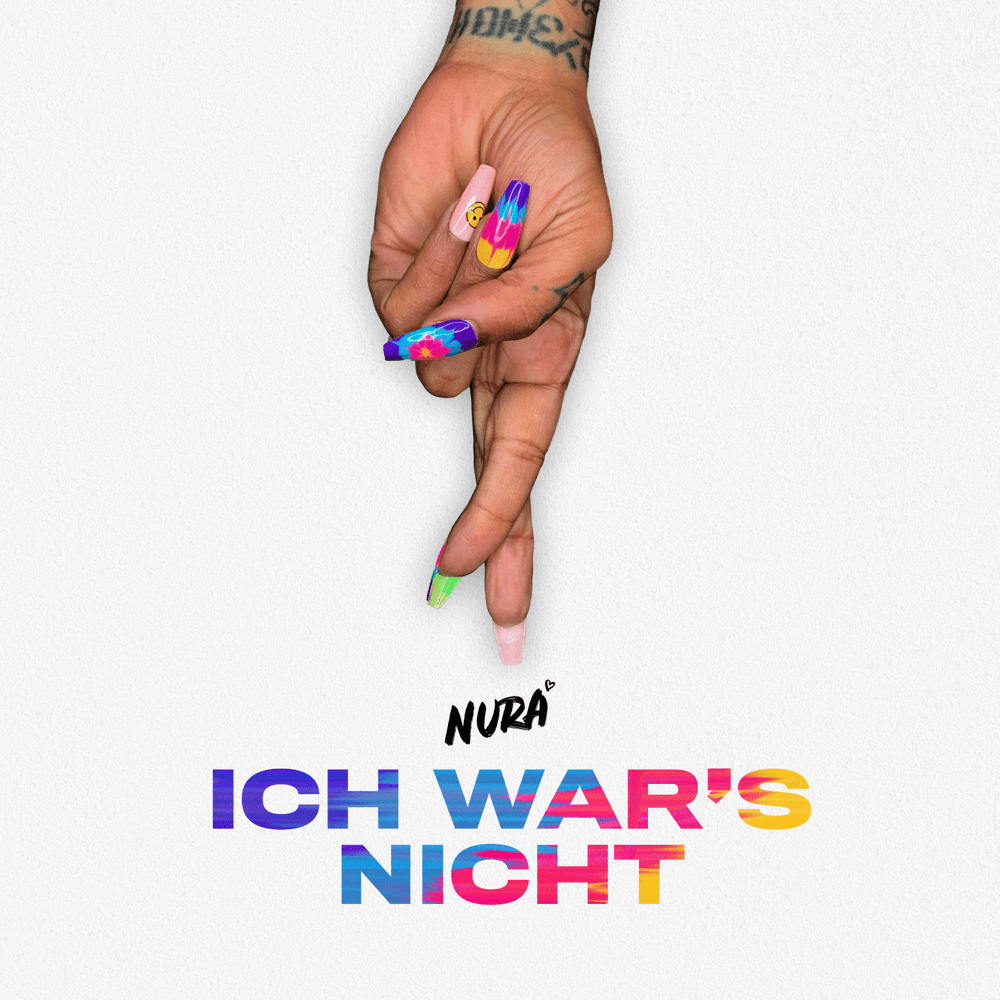 Album cover art for "Ich war’s nicht" by Nura