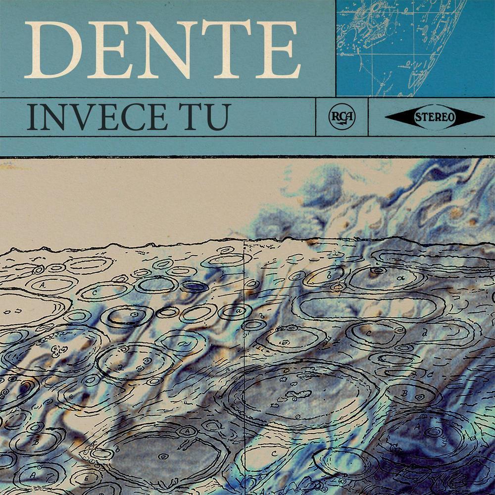 Album cover art for "Invece tu" by Dente