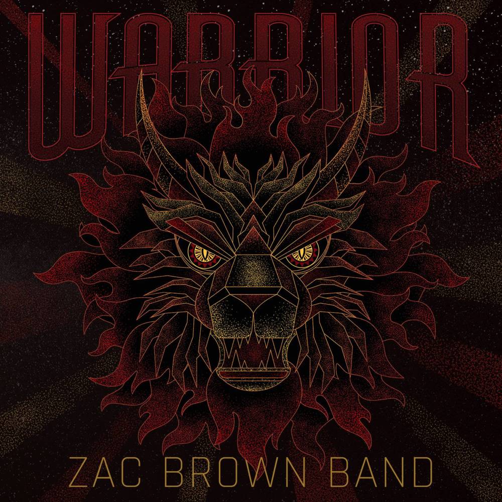 Album cover art for "Warrior" by Zac Brown Band