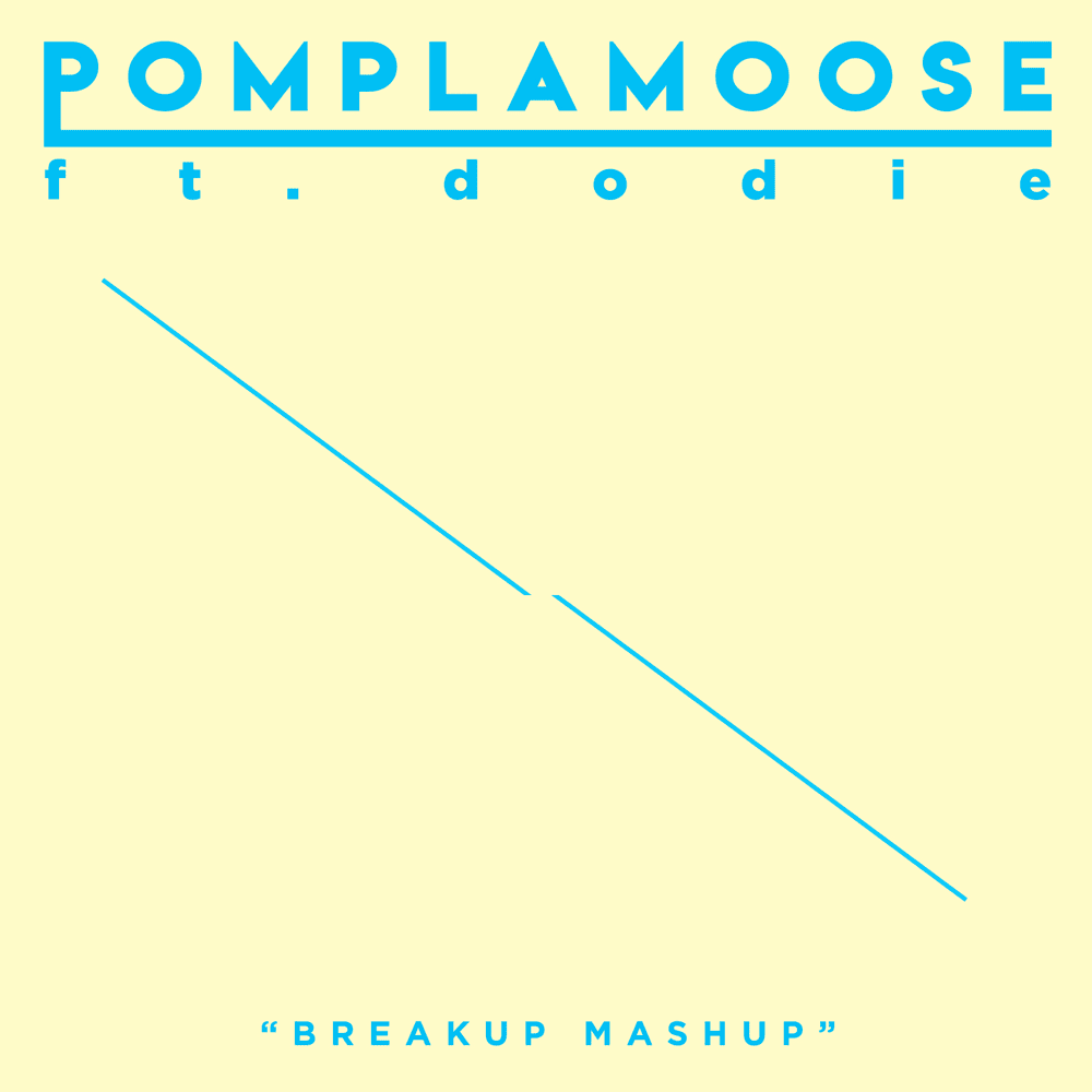 Album cover art for "Breakup Mashup" by Pomplamoose & dodie