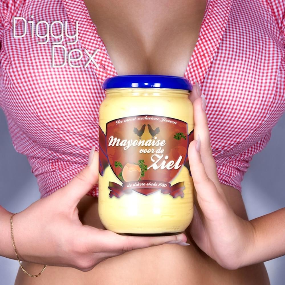 Album cover art for "Dezelfde spijt" by Diggy Dex