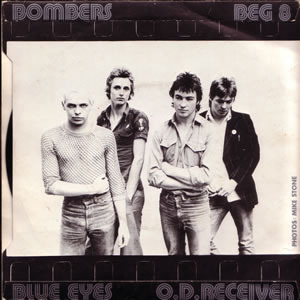Album cover art for "Bombers (Original Version)" by Tubeway Army