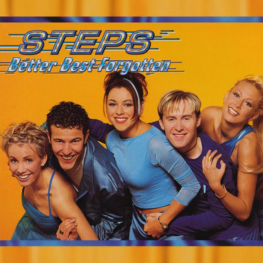 Album cover art for "Better Best Forgotten" by Steps