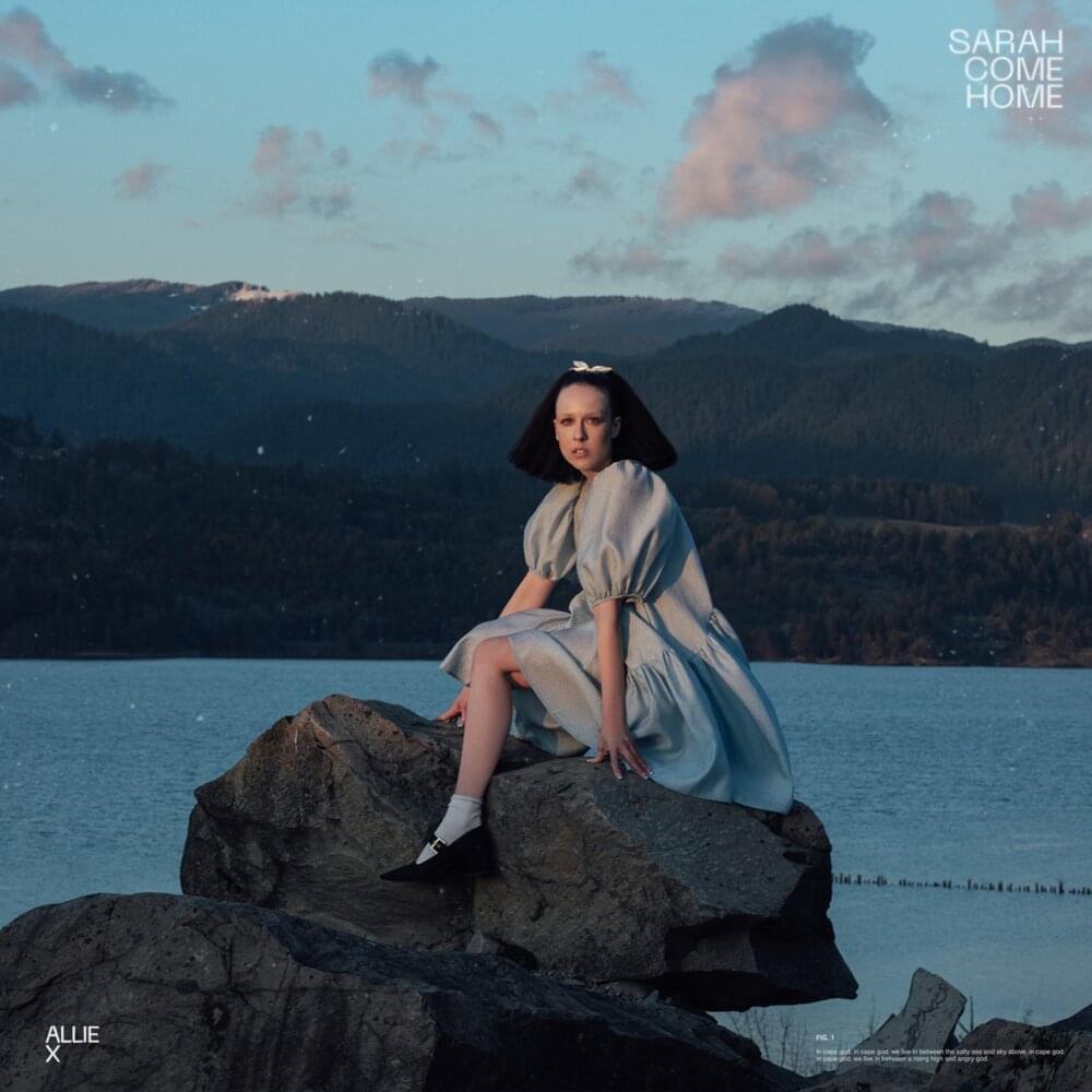 Album cover art for "Sarah Come Home" by Allie X