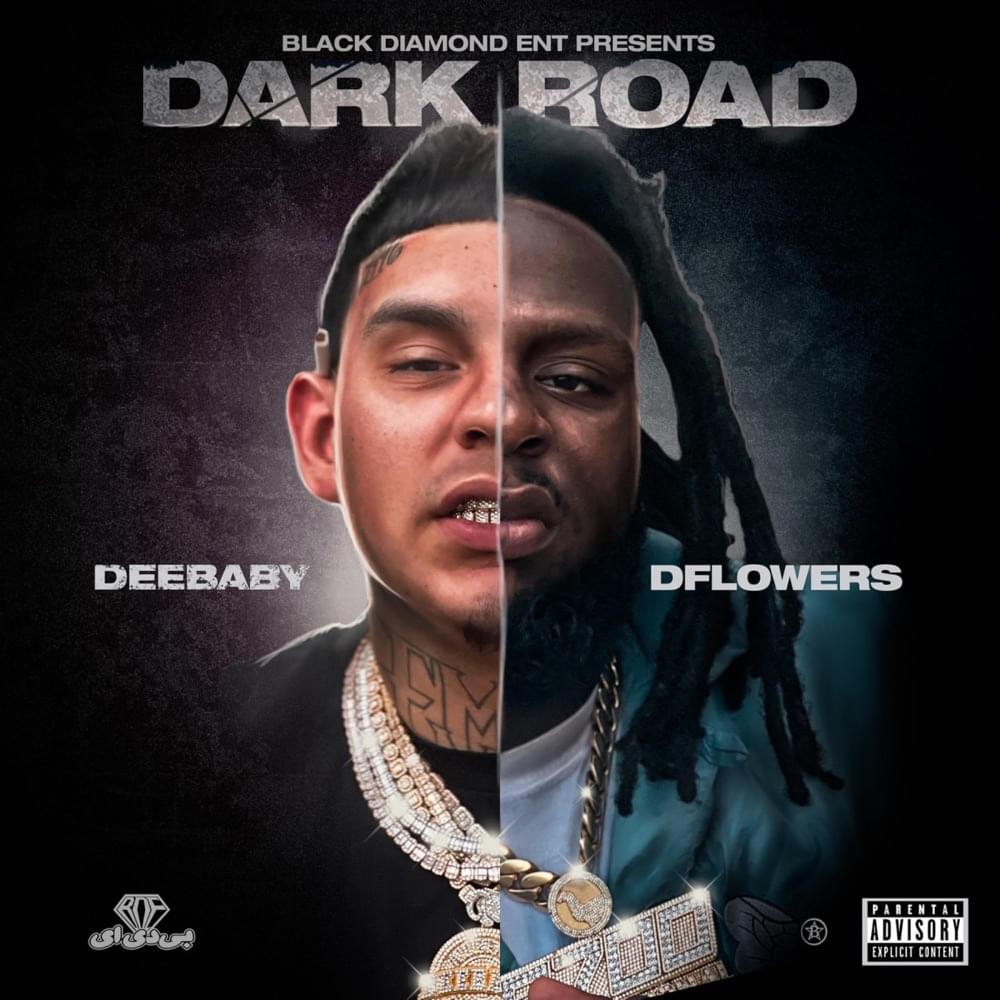 Album cover art for "Dark Road" by Yung AL
